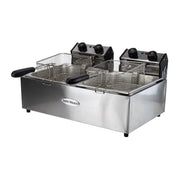 Serv-Ware EF-06L-2 Electric Cooking - Counter Top Fryer Double Tank