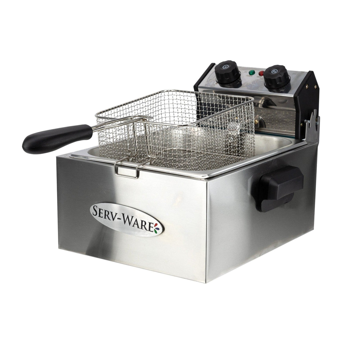 Serv-Ware EF-06L Electric Cooking - Counter Top Fryer Single Tank