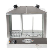 Serv-Ware EHS-01 Hot Dog Steamer, Fits 100 Hot Dogs/48 Buns
