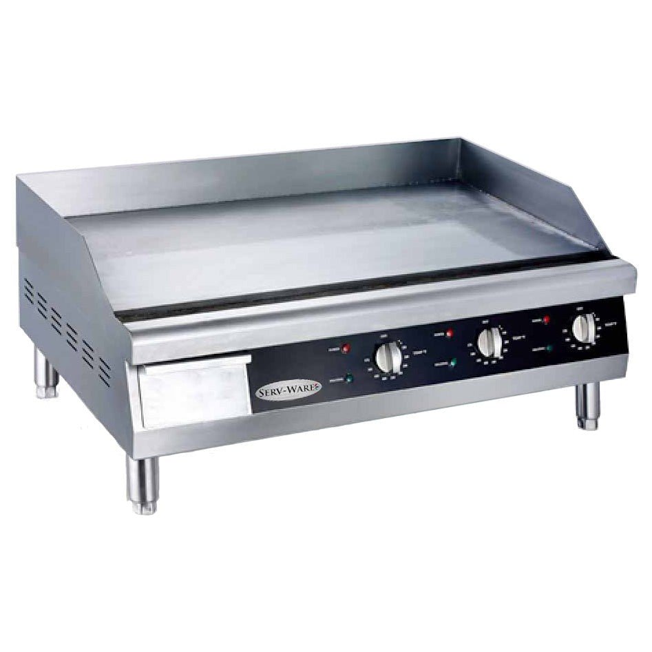 Serv-Ware ETG-30 30" Electric Thermostatic Griddle