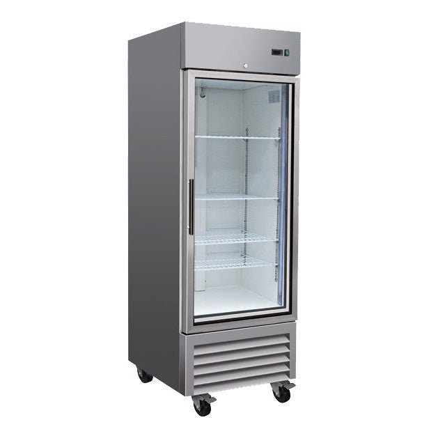 Serv-Ware RR1G-HC One (1) Glass Door Reach-In Refrigerator