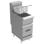 Serv-Ware SGF-50N 50 LB Deep Fryer, Natural Gas