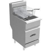 Serv-Ware SGF-70N 70 LB Deep Fryer, Natural Gas