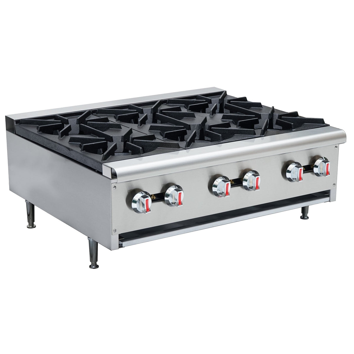 Serv-Ware SHPS-36 36" Six (6) Burner Hot Plate