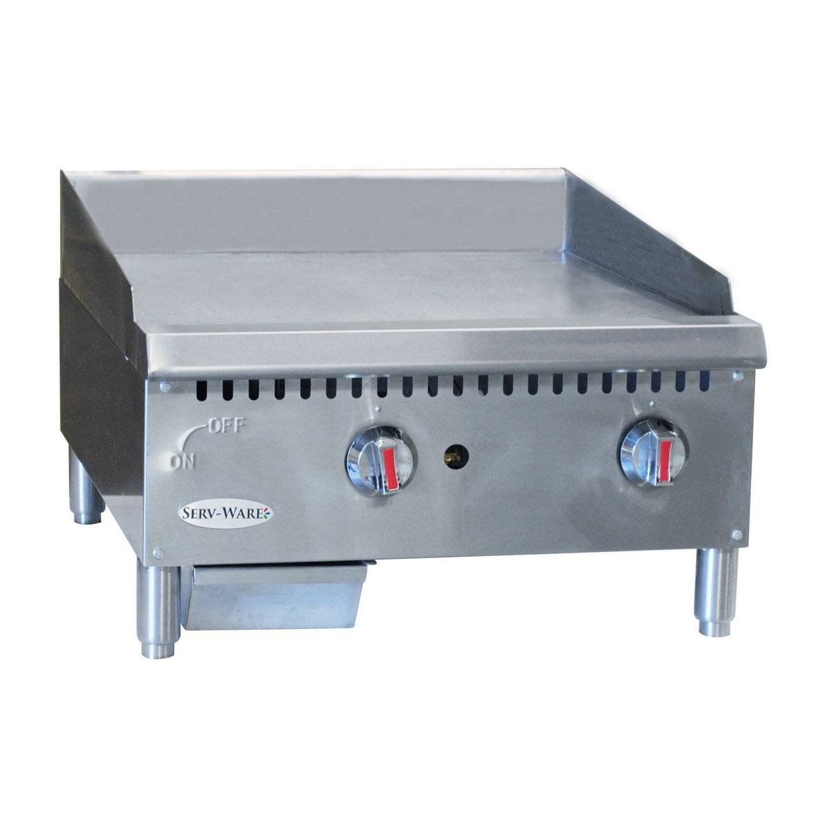 Serv-Ware SMGS-24 24" Manual Griddle