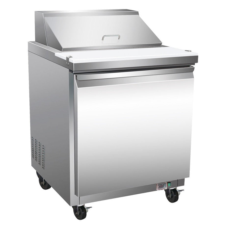 Serv-Ware SP29-12M-HC 29" Refrigerated Mega Top Sandwich Prep Table