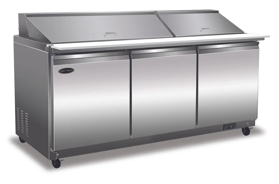 Serv - Ware SP72 - 30M - HC - T Mega Top Sandwich / Salad Unit Refrigerated Counter