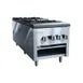 Serv - Ware SSSP - 2 Gas Stock Pot Range w/ (2) Three Ring Burners, 220,000 BTU