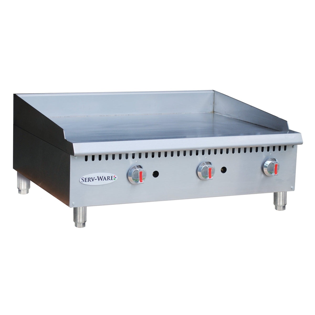 Serv-Ware STGS-36 36" Thermostatic Gas Griddle