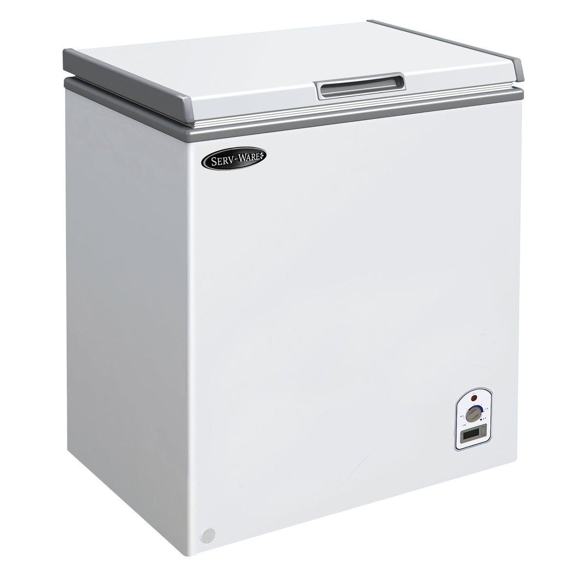 Serv-Ware SWCF-7 Chest Freezer, 7.1 cu ft, White, 37.52" W