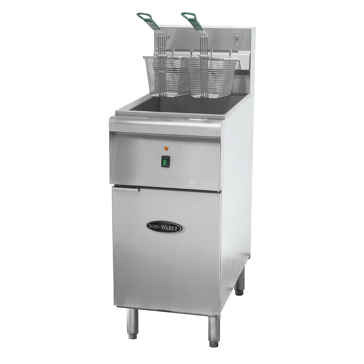 Serv-Ware SWEF-50 Electric Fryer, 50 lb. Capacity