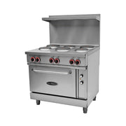 Serv-Ware SWER-36 36" Electric Range with Standard Oven, 6 Burners