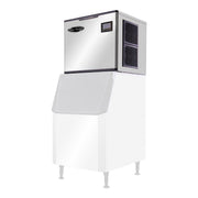 Serv-Ware SWM30-500H Wide Head Ice Machine - Half Cube, 500 lbs/24 hrs, 440 lb Bin