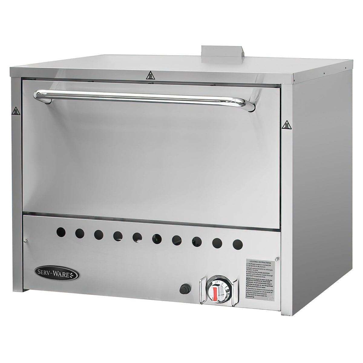 Serv-Ware SWPO-31 Pizza Oven, Natural Gas