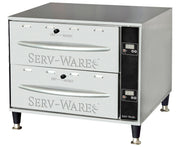 Serv-Ware SWPWDS-2 2 Drawer Warmer