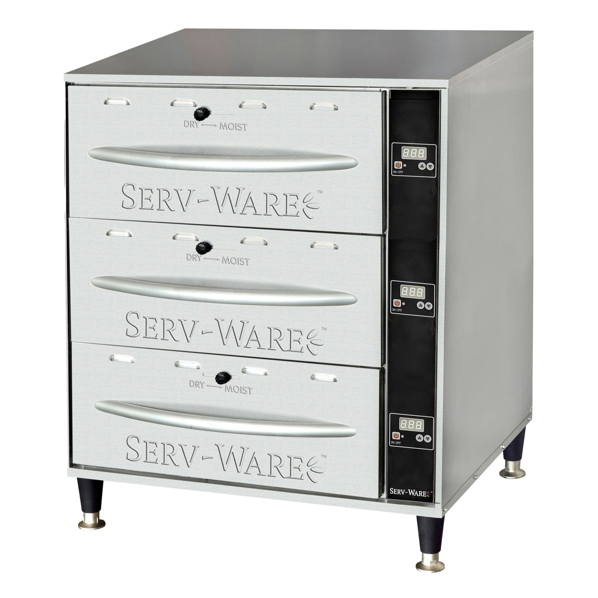 Serv-Ware SWPWDS-3 3 Drawer Warmer