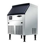 Serv-Ware SWUC-160H Undercounter Ice Machine - Half Cube, 160 lbs/ 24 hrs, 80 lb Bin
