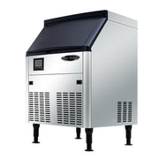 Serv-Ware SWUC-280H Undercounter Ice Machine - Half Cube, 280 lbs/ 24 hrs w/ 80 lb Bin