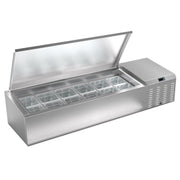 Serv-Ware TR60-HC 60" Top Rail Refrigerator