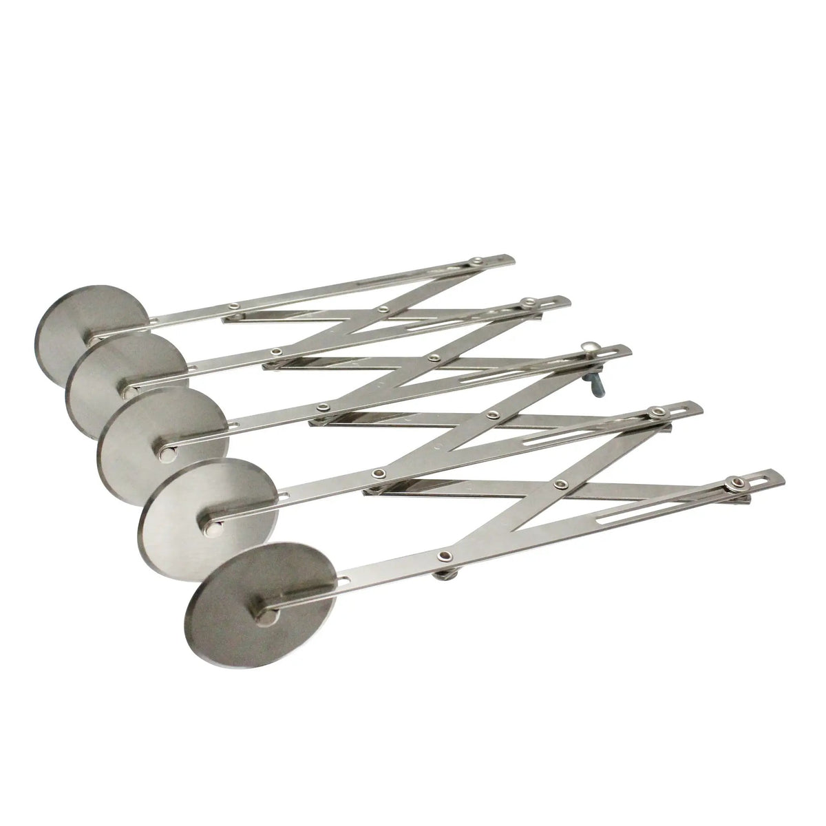 Thunder Group 5-Wheel Adjustable Dough Divider, Stainless Steel, No Dishwashing by Thunder Group (thunder-group-5-wheel-adjustable-dough-divider-stainless-steel-no-dishwashing)