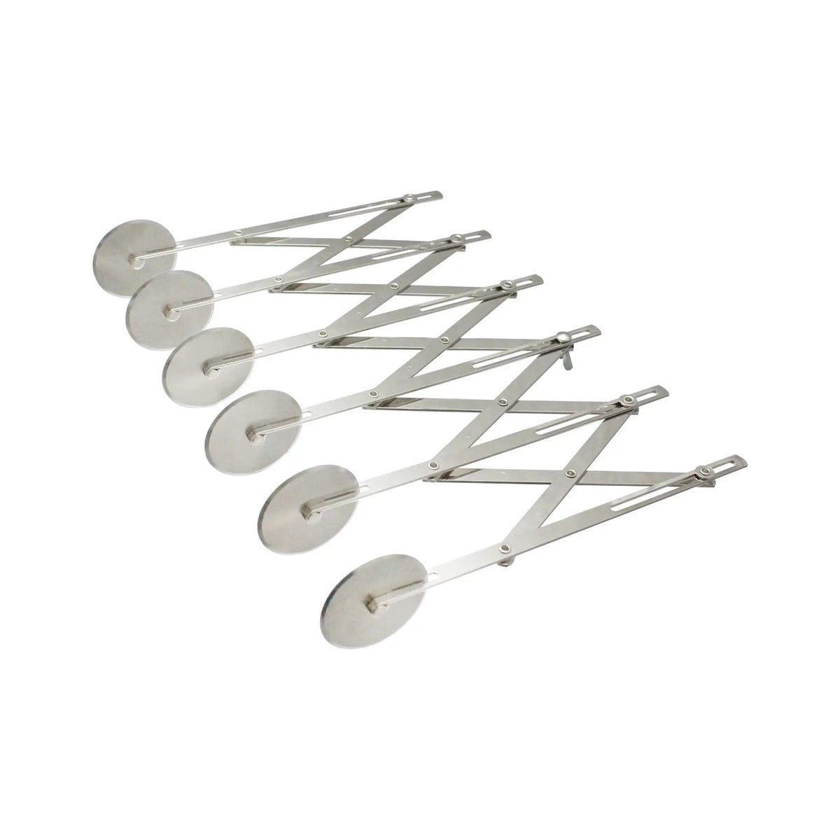 Thunder Group 6-Wheel Adjustable Dough Divider, Stainless Steel, No Dishwashing by Thunder Group (thunder-group-6-wheel-adjustable-dough-divider-stainless-steel-no-dishwashing)