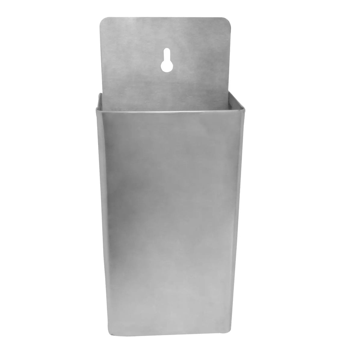 Thunder Group 5-3/4" x 10", Cap Catcher with Smooth Back Notch for Flat Wall-Mounting, Stainless Steel by Thunder Group (thunder-group-5-3-4-x-10-cap-catcher-with-smooth-back-notch-for-flat-wall-mounting-stainless-steel)