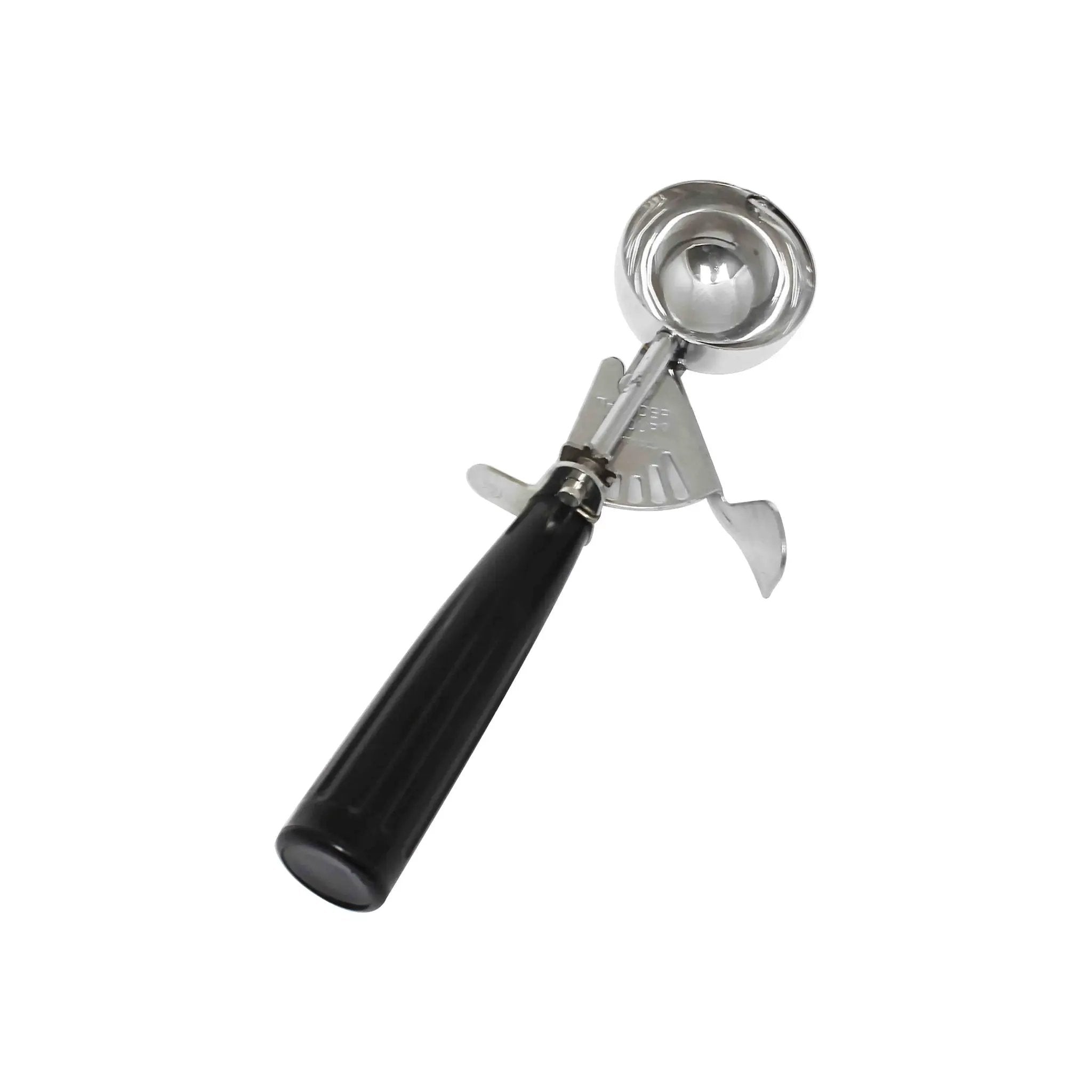 Thunder Group 1 oz, No. 30, 8-1/4" x 2-3/4" x 1-1/8", Ice Cream Disher, Black Color, Stainless Steel 18/8, 304 Material, Polypropylene Handle, Color Coded, Dishwasher Safe, Accurate Portion, Easy to Clean, NSF by Thunder Group (thunder-group-1-oz-no-30-8-1-4-x-2-3-4-x-1-1-8-ice-cream-disher-black-color-stainless-steel-18-8-304-material-polypropylene-handle-color-coded-dishwasher-safe-accurate-portion-easy-to-clean-nsf)