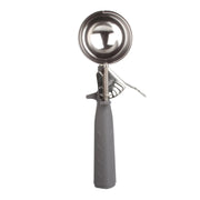 Thunder Group 4 oz, No. 8, 9-1/2" x 3-1/8" x 1-1/2", Disher, Gray Color, Stainless Steel 18/8, 304 Material with Polypyrene Triangle Handle, Color Coded, Dishwasher Safe, One-Piece Construction, Accurate Portion, Easy to Clean, NSF by Thunder Group (thunder-group-4-oz-no-8-9-1-2-x-3-1-8-x-1-1-2-disher-gray-color-stainless-steel-18-8-304-material-with-polypyrene-triangle-handle-color-coded-dishwasher-safe-one-piece-construction-accurate-portion-easy-to-clean-nsf)