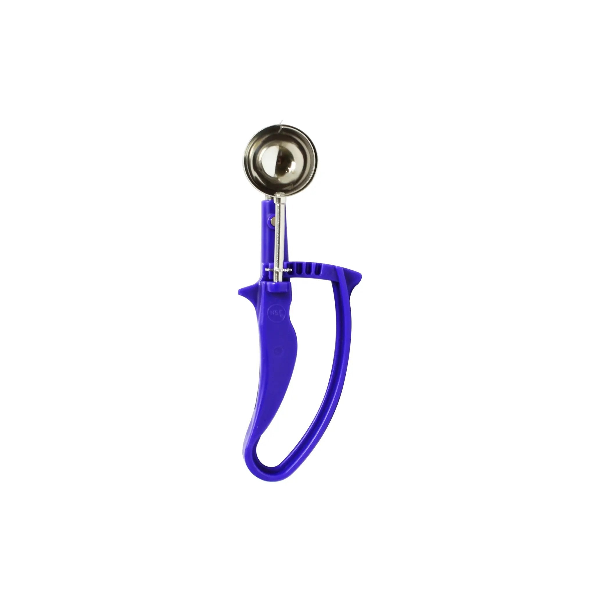 Thunder Group 3/4 oz, No. 40, 7-7/8" x 2-3/4" x 1-5/8", Disher, Orchid Color, Stainless Steel 18/8, 304 Material with Acetal Copolymer Easy Grip Handle, Color Coded, Dishwasher Safe, One-Piece Construction, Accurate Portion, Easy to Clean, NSF by Thunder Group (thunder-group-3-4-oz-no-40-7-7-8-x-2-3-4-x-1-5-8-disher-orchid-color-stainless-steel-18-8-304-material-with-acetal-copolymer-easy-grip-handle-color-coded-dishwasher-safe-one-piece-construction-accurate-portion-easy-to-clean-nsf)