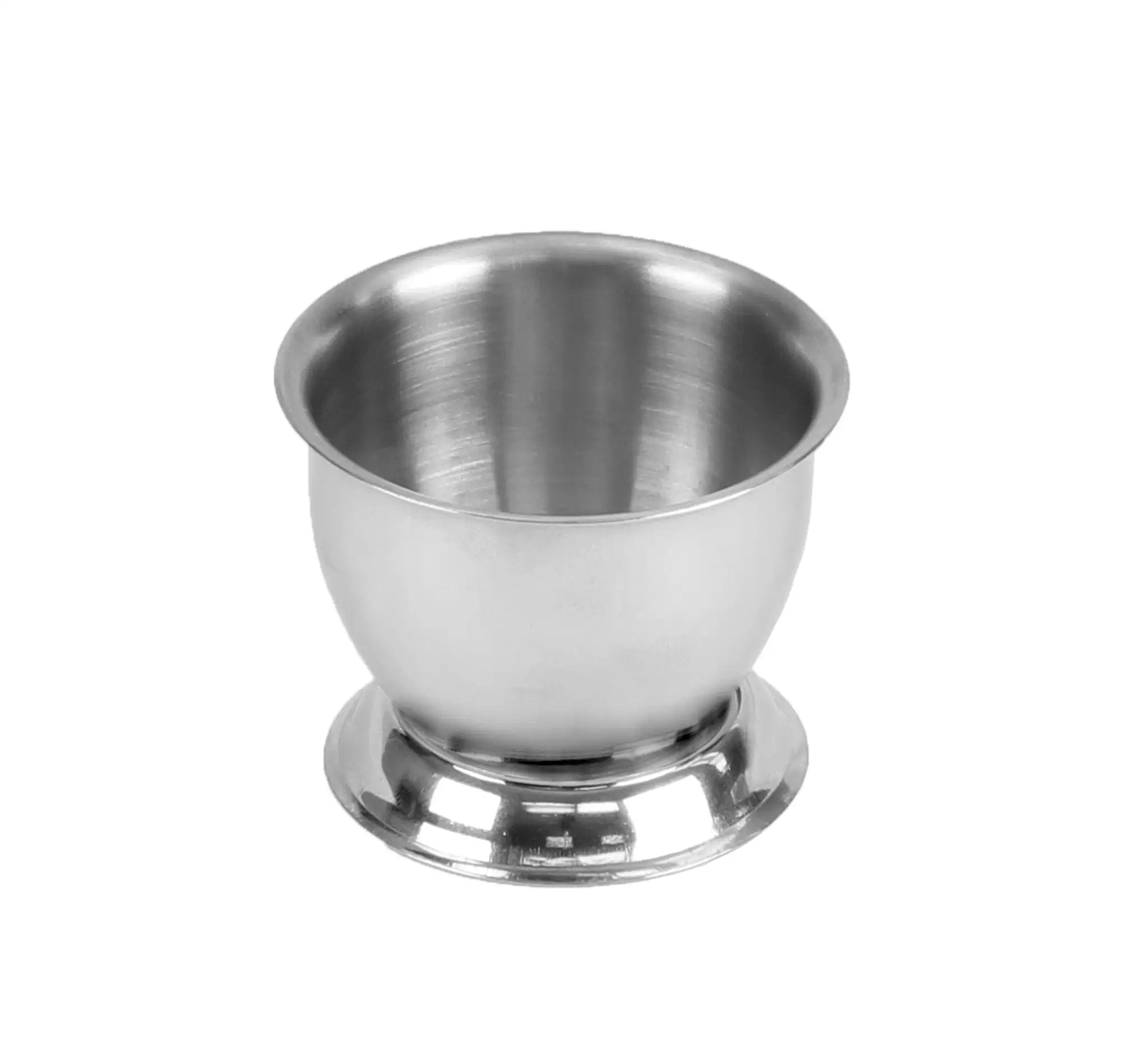 Thunder Group 2" Diameter x 1-1/2" Height, Egg Cup, Footed, Stainless Steel, 2.5mm Thickness, Dishwasher Safe by Thunder Group (thunder-group-2-diameter-x-1-1-2-height-egg-cup-footed-stainless-steel-2-5mm-thickness-dishwasher-safe)