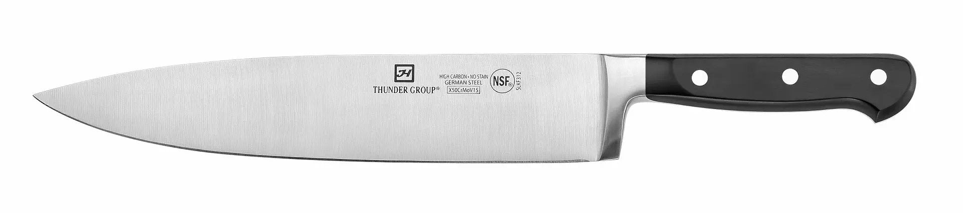 Thunder Group Chef's Knife, 10" Blad, Forged German Steel, NSF by Thunder Group (thunder-group-chefs-knife-10-blad-forged-german-steel-nsf)