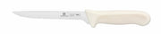 Thunder Group Utility Knife, 6" Blade, Wavy Edge, White Polypropylene Handles, German Steel, NSF by Thunder Group (thunder-group-utility-knife-6-blade-wavy-edge-white-polypropylene-handles-german-steel-nsf)