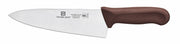 Thunder Group Chef's Knife, 8" Blade, Brown Polypropylene Handles, German Steel, NSF by Thunder Group (thunder-group-chefs-knife-8-blade-brown-polypropylene-handles-german-steel-nsf)