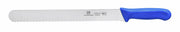 Thunder Group Slicer, 12" Blade, Wavy Edge, Blue Polypropylene Handles, German Steel, NSF by Thunder Group (thunder-group-slicer-12-blade-wavy-edge-blue-polypropylene-handles-german-steel-nsf)