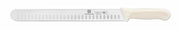 Thunder Group Slicer, 12" Blade, Hollow Ground, White Polypropylene Handles, German Steel, NSF by Thunder Group (thunder-group-slicer-12-blade-hollow-ground-white-polypropylene-handles-german-steel-nsf)