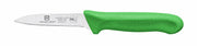 Thunder Group Paring Kinfe, 3-1/4" Blade, Green Polypropylene Handles, 2 Piece/Pack, German Steel, NSF by Thunder Group (thunder-group-paring-kinfe-3-1-4-blade-green-polypropylene-handles-2-piece-pack-german-steel-nsf)