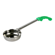 Thunder Group 4 oz, 13-3/4" x 3-1/4" x 1-1/2", Solid Portion Controller, Green Color, Stainless Steel Body (1mm Thickness) with Polypropylene Handle, Color Coded, Dishwasher Safe, Each Grip Surface, One-Piece Construction by Thunder Group (thunder-group-4-oz-13-3-4-x-3-1-4-x-1-1-2-solid-portion-controller-green-color-stainless-steel-body-1mm-thickness-with-polypropylene-handle-color-coded-dishwasher-safe-each-grip-surface-one-piece-construction)