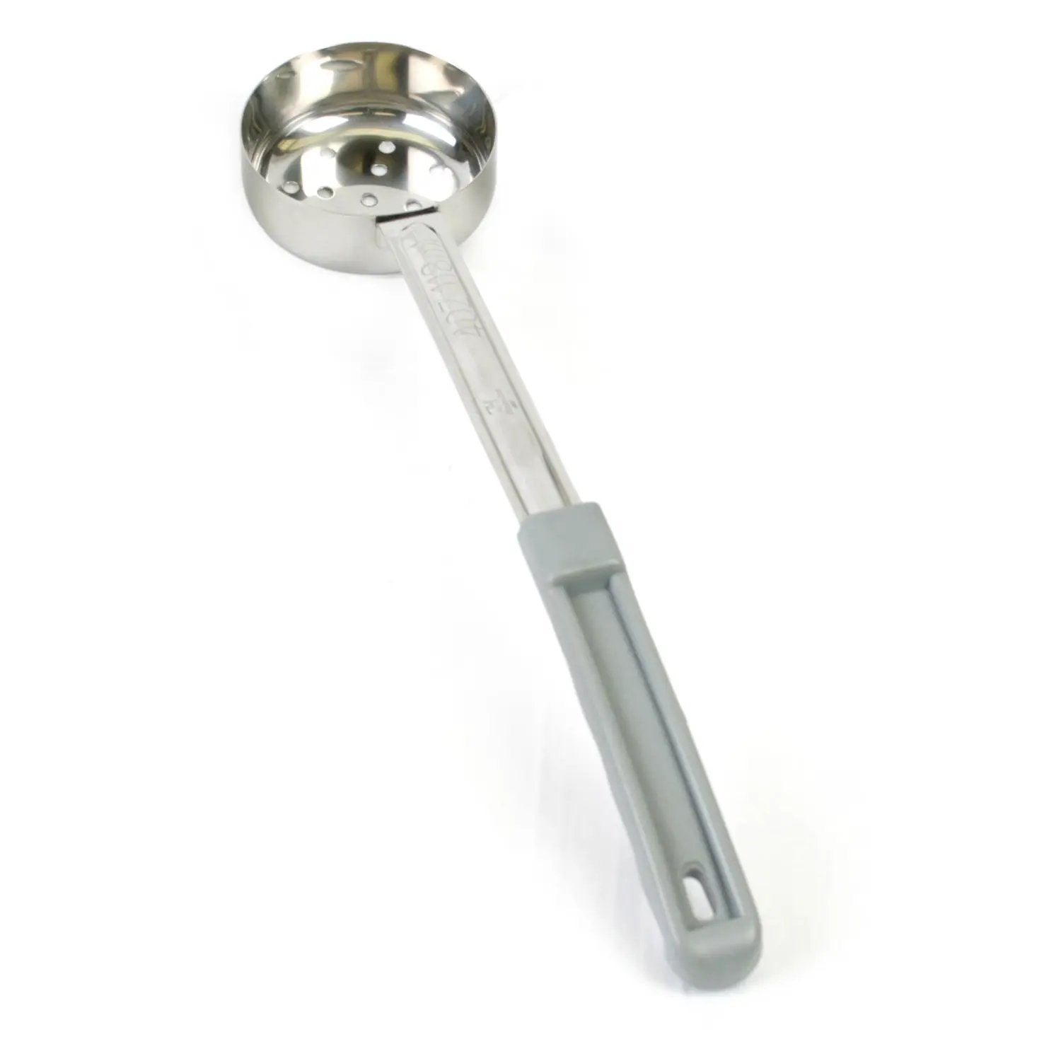 Thunder Group 4 oz, 13-7/8" x 3-1/4" x 1-1/2", Perforated Portion Controller, Gray Color, Stainless Steel Body (1mm Thickness) with Polypropylene Handle, Color Coded, Dishwasher Safe, Each Grip Surface, Two-Piece Construction by Thunder Group (thunder-group-4-oz-13-7-8-x-3-1-4-x-1-1-2-perforated-portion-controller-gray-color-stainless-steel-body-1mm-thickness-with-polypropylene-handle-color-coded-dishwasher-safe-each-grip-surface-two-piece-construction)
