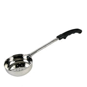 Thunder Group 6 oz, 14-1/4" x 4" x 2", Perforated Portion Controller, Black Color, Stainless Steel Body (1mm Thickness) with Polypropylene Handle, Color Coded, Dishwasher Safe, Each Grip Surface, One-Piece Construction by Thunder Group (thunder-group-6-oz-14-1-4-x-4-x-2-perforated-portion-controller-black-color-stainless-steel-body-1mm-thickness-with-polypropylene-handle-color-coded-dishwasher-safe-each-grip-surface-one-piece-construction)