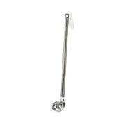 Thunder Group 1/2 oz, 1-3/4" Diameter x 1/2" Height Ladle Bowl size, 10" Length x 1/2" Width Handle and 2-3/8" Length x 1/2" width bended tip can be easily Stored on Pot rim or hung on rack, Stainless Steel Ladle, One-Piece Construction by Thunder Group (thunder-group-1-2-oz-1-3-4-diameter-x-1-2-height-ladle-bowl-size-10-length-x-1-2-width-handle-and-2-3-8-length-x-1-2-width-bended-tip-can-be-easily-stored-on-pot-rim-or-hung-on-rack-stainless-steel-ladle-one-piece-construction)