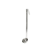 Thunder Group 1 oz, 2-1/4" Diameter x 7/8" Height Ladle Bowl size, 10" Length x 1/2" Width Handle and 2-3/8" Length x 1/2" width bended tip can be easily Stored on Pot rim or hung on rack, Stainless Steel Ladle, One-Piece Construction by Thunder Group (thunder-group-1-oz-2-1-4-diameter-x-7-8-height-ladle-bowl-size-10-length-x-1-2-width-handle-and-2-3-8-length-x-1-2-width-bended-tip-can-be-easily-stored-on-pot-rim-or-hung-on-rack-stainless-steel-ladle-one-piece-construction)