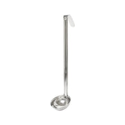 Thunder Group 2 oz, 2-5/8" Diameter x 1" Height Ladle Bowl size, 10" Length x 3/4" width Handle and 2-3/8" Length x 5/8" width bended tip can be easily Stored on Pot rim or hung on rack, Stainless Steel Ladle, One-Piece Construction by Thunder Group (thunder-group-2-oz-2-5-8-diameter-x-1-height-ladle-bowl-size-10-length-x-3-4-width-handle-and-2-3-8-length-x-5-8-width-bended-tip-can-be-easily-stored-on-pot-rim-or-hung-on-rack-stainless-steel-ladle-one-piece-construction)