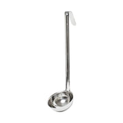 Thunder Group 8 oz, 4" Diameter x 1-3/4" Height Ladle Bowl size, 11-3/4" Length x 3/4" Width Handle and 3" Length x 3/4" Width bended tip can be easily Stored on Pot rim or hung on rack, Stainless Steel Ladle, One-Piece Construction by Thunder Group (thunder-group-8-oz-4-diameter-x-1-3-4-height-ladle-bowl-size-11-3-4-length-x-3-4-width-handle-and-3-length-x-3-4-width-bended-tip-can-be-easily-stored-on-pot-rim-or-hung-on-rack-stainless-steel-ladle-one-piece-construction)