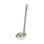 Thunder Group 10 oz, 4-1/4" Diameter x 1-7/8" Height, Ladle Bowl size, 11-3/4" Length x 3/4" Width Handle and 3-1/4" Length x 3/4" Width bended tip can be easily Stored on Pot rim or hung on rack, Stainless Steel Ladle, One-Piece Construction by Thunder Group (thunder-group-10-oz-4-1-4-diameter-x-1-7-8-height-ladle-bowl-size-11-3-4-length-x-3-4-width-handle-and-3-1-4-length-x-3-4-width-bended-tip-can-be-easily-stored-on-pot-rim-or-hung-on-rack-stainless-steel-ladle-one-piece-construction)