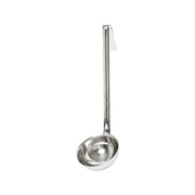Thunder Group 12 oz, 4-3/4" Diameter x 1-3/4" Height Ladle Bowl size, 11-3/4" Length x 3/4" Width Handle and 3" Length x 3/4" Width bended tip can be easily Stored on Pot rim or hung on rack, Stainless Steel Ladle, One-Piece Construction by Thunder Group (thunder-group-12-oz-4-3-4-diameter-x-1-3-4-height-ladle-bowl-size-11-3-4-length-x-3-4-width-handle-and-3-length-x-3-4-width-bended-tip-can-be-easily-stored-on-pot-rim-or-hung-on-rack-stainless-steel-ladle-one-piece-construction)