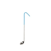 Thunder Group SLOL201 1/2 oz Teal Color-Coded Stainless Steel Ladle