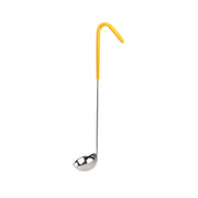 Thunder Group 1 oz, 2-1/8" Diameter x 7/8" Height, Stainless Steel Ladle Bowl size with 10-1/4" Length x 1/2" width Stainless Steel Handle (Included 4-1/4" length x 5/8" width Yellow Color Vinyl Coated Plastic Grip), Color Coded, One-Piece Construction by Thunder Group (thunder-group-1-oz-2-1-8-diameter-x-7-8-height-stainless-steel-ladle-bowl-size-with-10-1-4-length-x-1-2-width-stainless-steel-handle-included-4-1-4-length-x-5-8-width-yellow-color-vinyl-coated-plastic-grip-color-coded-one-piece-construction)