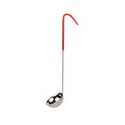 Thunder Group SLOL203 2 oz Red Color-Coded Stainless Steel Ladle