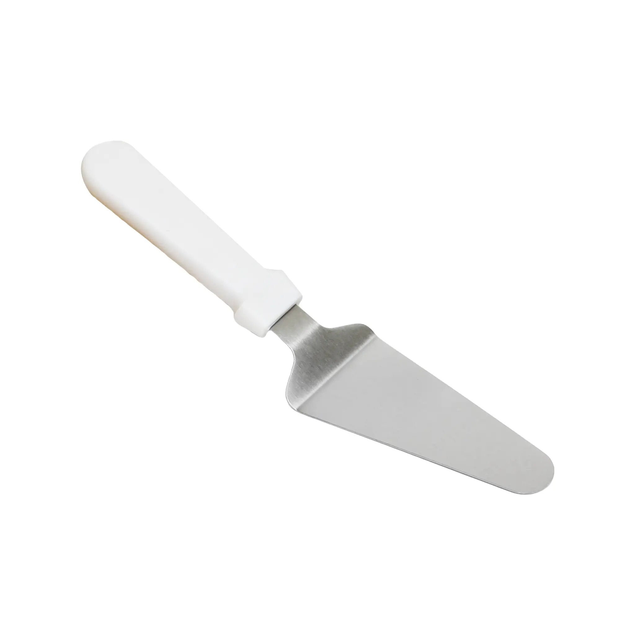 Thunder Group 2-1/2" x 4-3/4" Pie Server, Stainless Steel Blade with White Plastic Handle by Thunder Group (thunder-group-2-1-2-x-4-3-4-pie-server-stainless-steel-blade-with-white-plastic-handle)