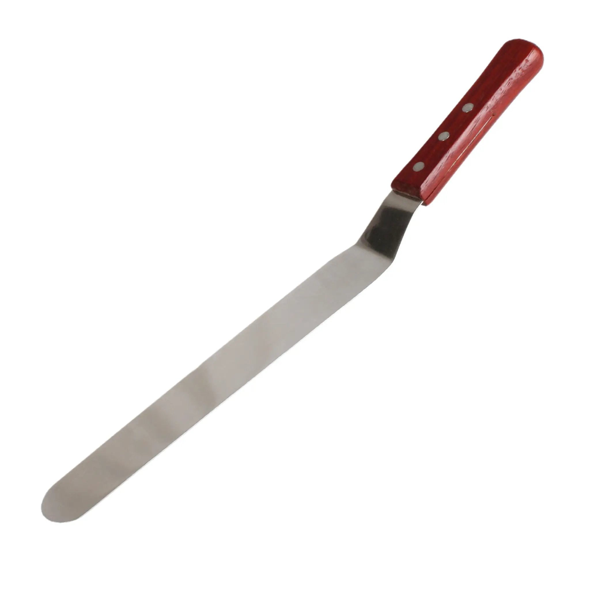 Thunder Group 14-7/8" x 1-1/2" x 2", 9-1/2" Blade size, Flexible Spatula, Stainless Steel Blade with Wooden Handle by Thunder Group (thunder-group-14-7-8-x-1-1-2-x-2-9-1-2-blade-size-flexible-spatula-stainless-steel-blade-with-wooden-handle)